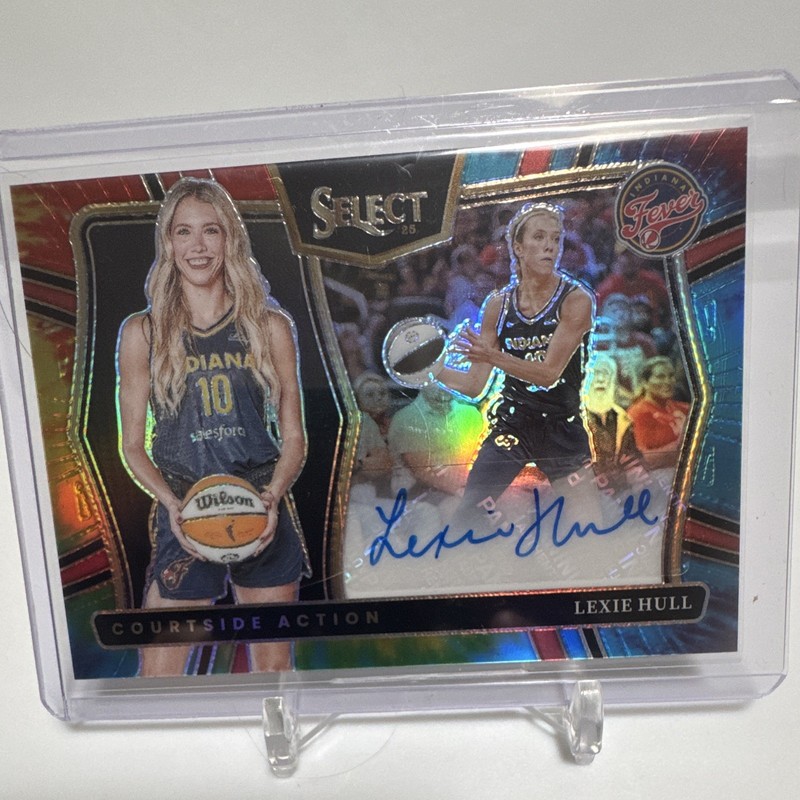 Panini 2025 Select WNBA Lexie Hull Courtside Action Prizm Auto TYE-DIE /25🔥🔥