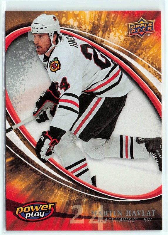 2008-09 Upper Deck Power Play Box Set #66 Martin Havlat – Chicago Blackhawks