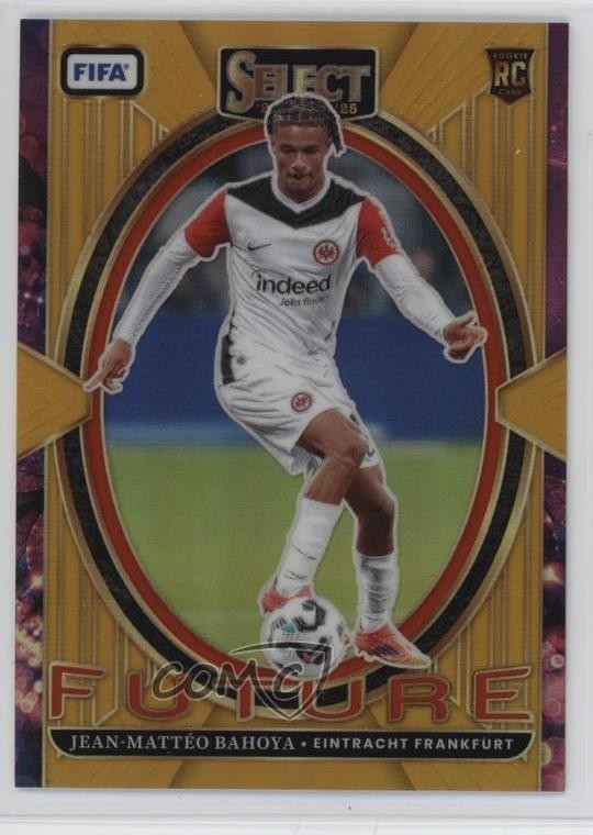 2024 Select FIFA Future Gold Prizm /10 Jean-Matteo Bahoya Jean-Mattéo #22 17gc