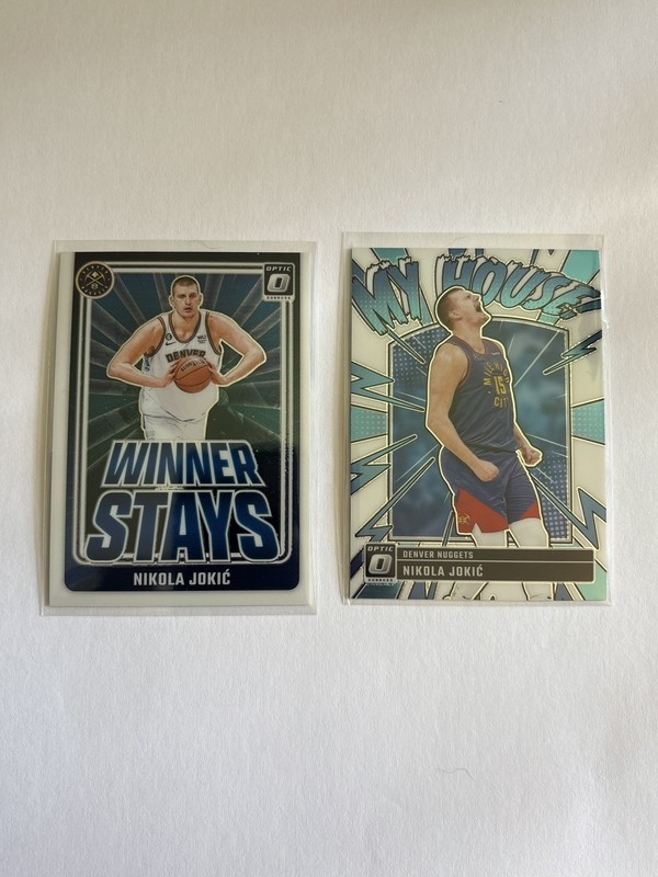 2024-25 Donruss Optic Nikola Jokic Winner Stays and My House Denver Nuggets