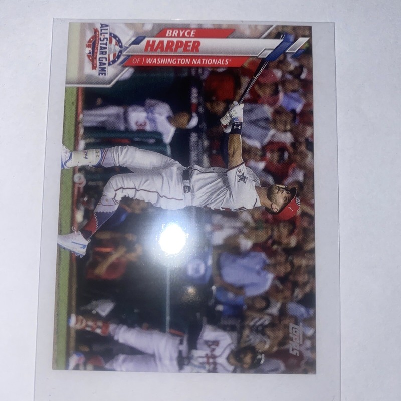 2020 Topps Mini On Demand BRYCE HARPER Base Mini Nationals All-Star #U-279 1022