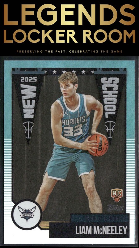 2025-26 Topps #NS-29 Liam McNeeley New School
