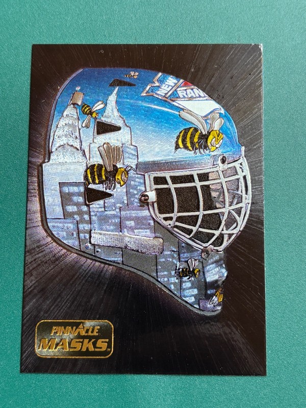 1993-94 Pinnacle Masks John Vanbiesbrouck Hockey Card /A340