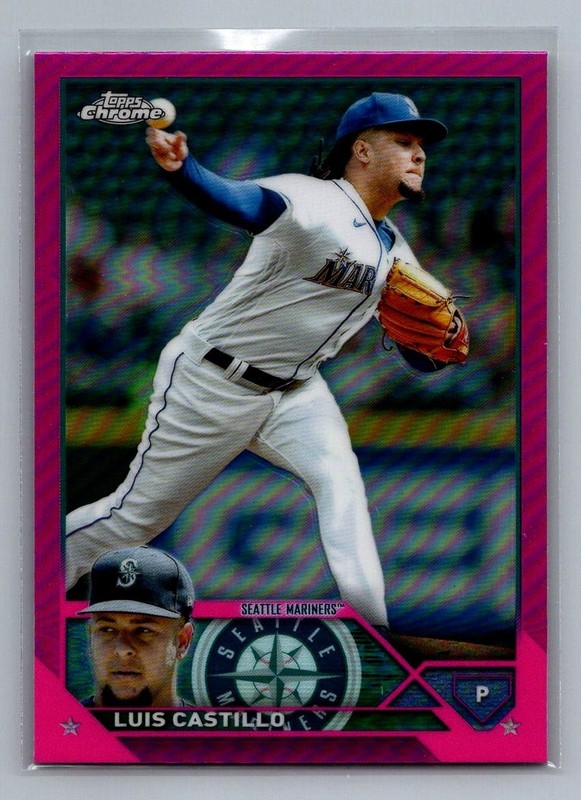 2023 TOPPS CHROME – Pick Your Card – X‑Fractor Pink Sepia Prism