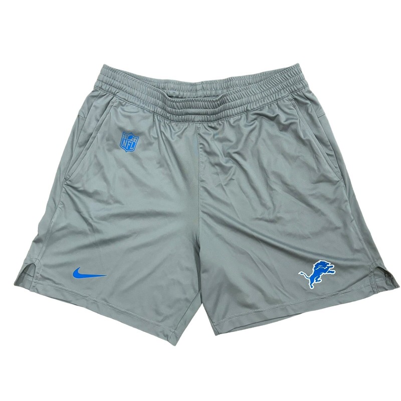 Nike OnField Detroit Lions Practice Sidelines Athletic Shorts PE, Size XL NWT