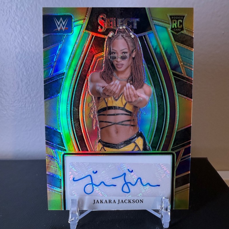 Jakara Jackson 2024 Prizm Select WWE RC SL-JKJ /25