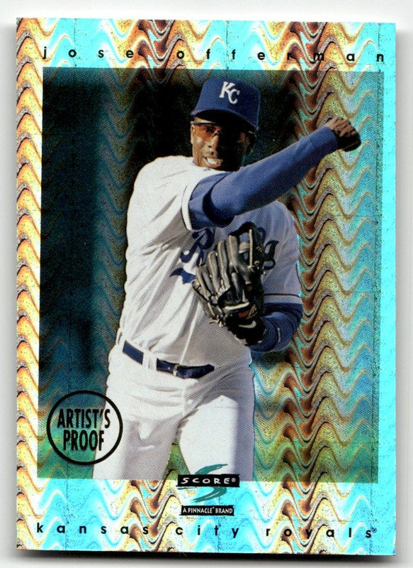 1997 Score #302 Jose Offerman Artist’s Proof Holofoil SP