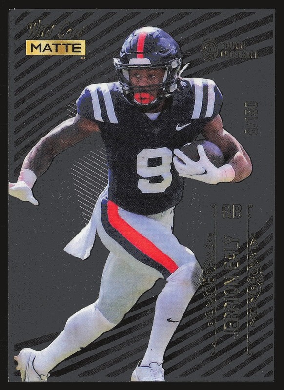 2022 Wild Card Matte #MXP-26 Jerrion Ealy /150 SN