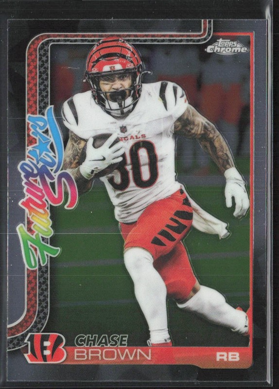 2025 Topps Chrome #FS-13 Chase Brown Future Stars