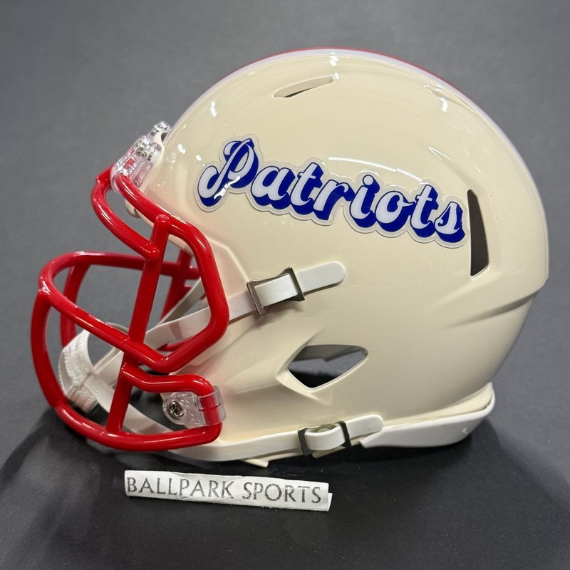 New England Patriots Retro Collection Mini Helmet by Riddell NFL BRAND NEW! gallery