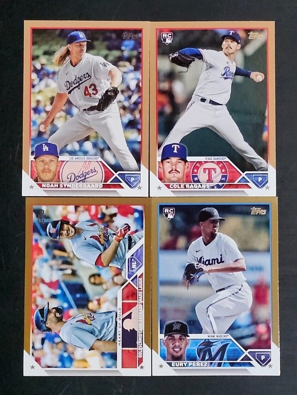 2023 Topps Update Series GOLD BORDER (#’d/2023) You Pick