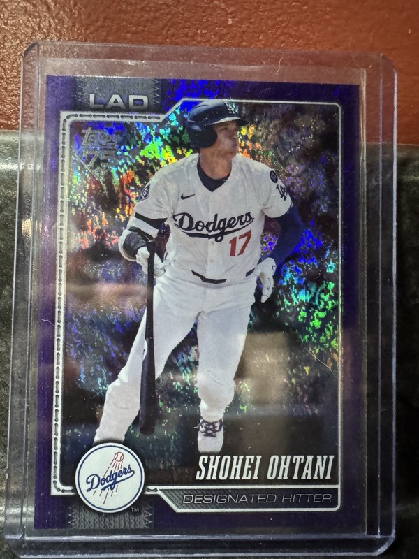 2026 Shohei Ohtani Tops Purple Holo Foil /250