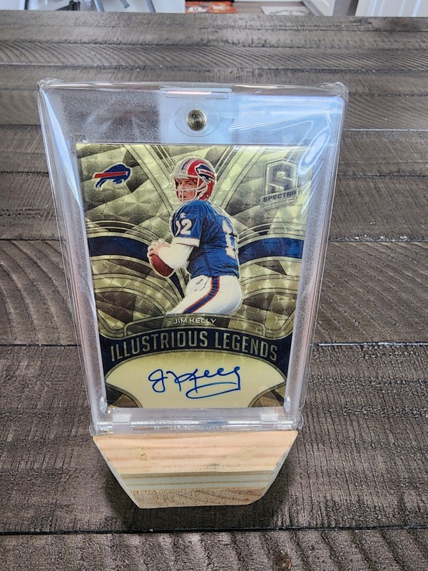 2022 Panini Spectra Illustrious Legends Autos Jim Kelly #ILS-JKE Complete Set gallery