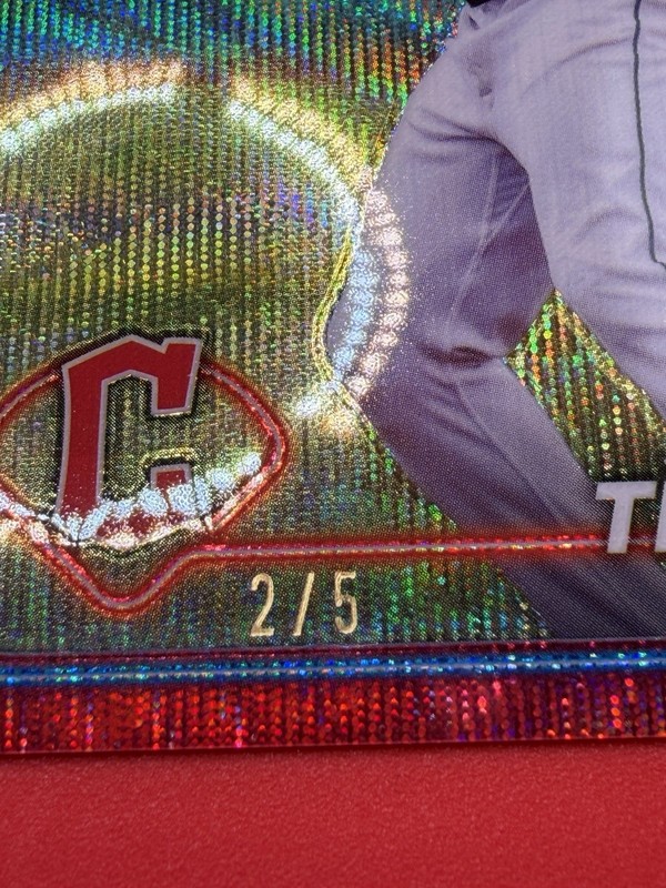 Jose Tena 2024 Topps Chrome Red Wave Refractor Parallel Rookie Card #/5 RC gallery